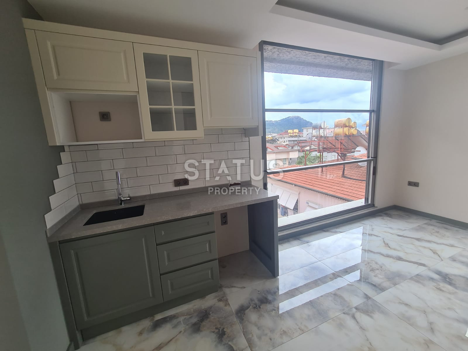 Двухуровневые апартаменты 2+1 в центре Алании в новом доме с видом на горы и Аланийскую Крепость, 120м2 фото 11