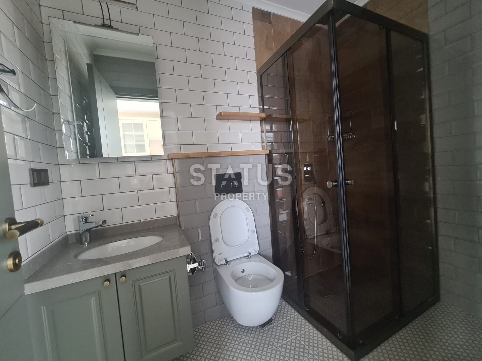 Двухуровневые апартаменты 2+1 в центре Алании в новом доме с видом на горы и Аланийскую Крепость, 120м2 фото 14