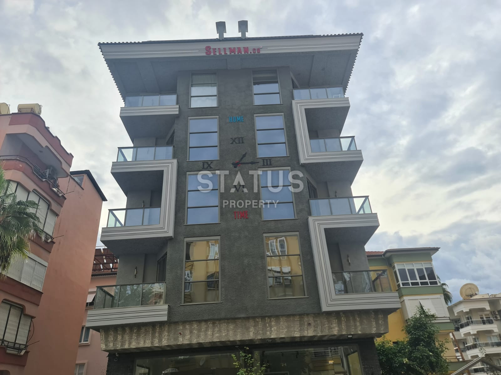 Двухуровневые апартаменты 2+1 в центре Алании в новом доме с видом на горы и Аланийскую Крепость, 120м2 фото 17