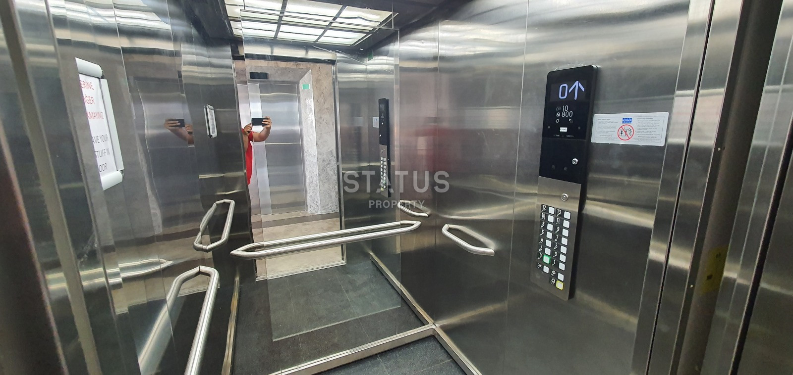 Новая трехкомнатная квартира с видом на море, 100 м2 фото 17