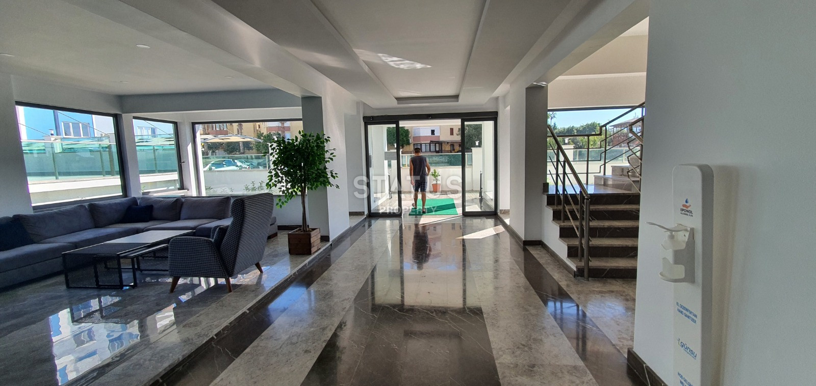 Новая трехкомнатная квартира с видом на море, 100 м2 фото 22