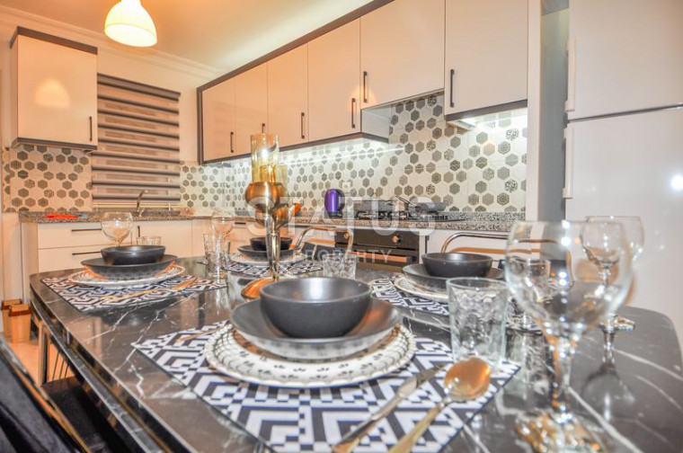 Квартира 2+1 с мебелью в Махмутларе в 250 метрах от моря, 100 кв.м. фото 1