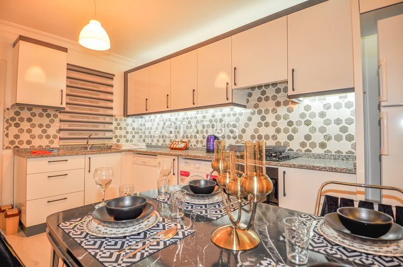 Квартира 2+1 с мебелью в Махмутларе в 250 метрах от моря, 100 кв.м. фото 23