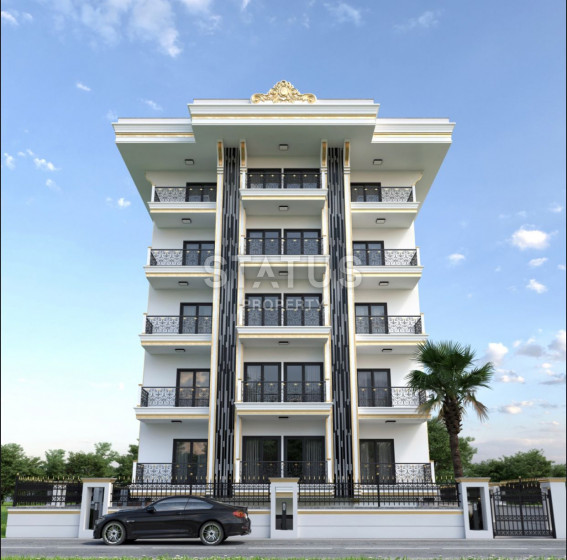 Комплекс на стадии строительства в Махмутларе, апартаменты 1+1, дуплексы 2+1 и 3+1. фото 1