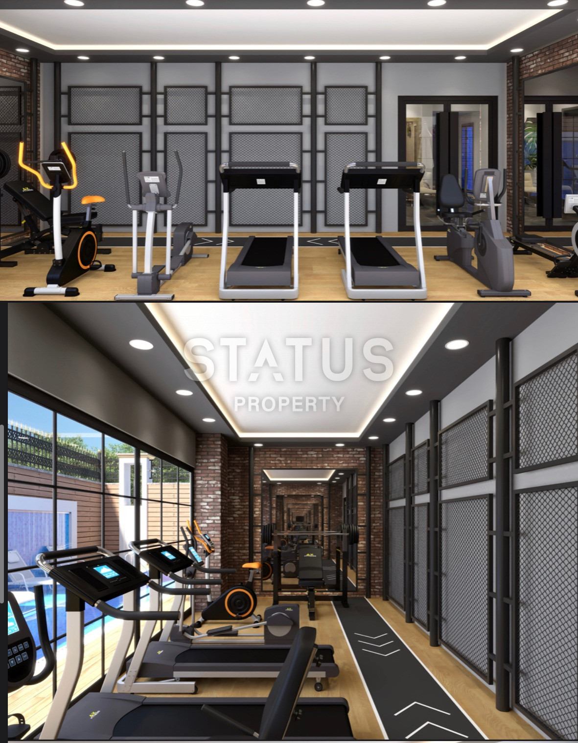 Комплекс на стадии строительства в Махмутларе, апартаменты 1+1, дуплексы 2+1 и 3+1. фото 30