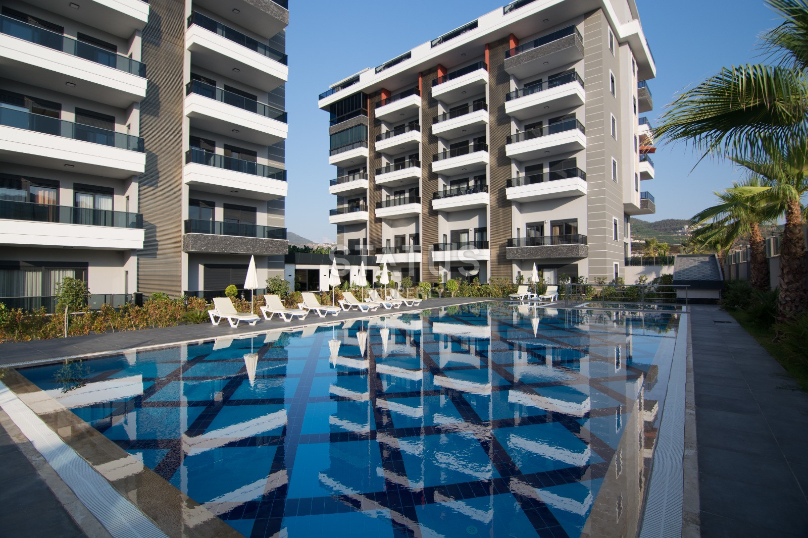 Duplex with access to the garden in a new complex, 100 m2. Kargicak, Alanya. фото 8