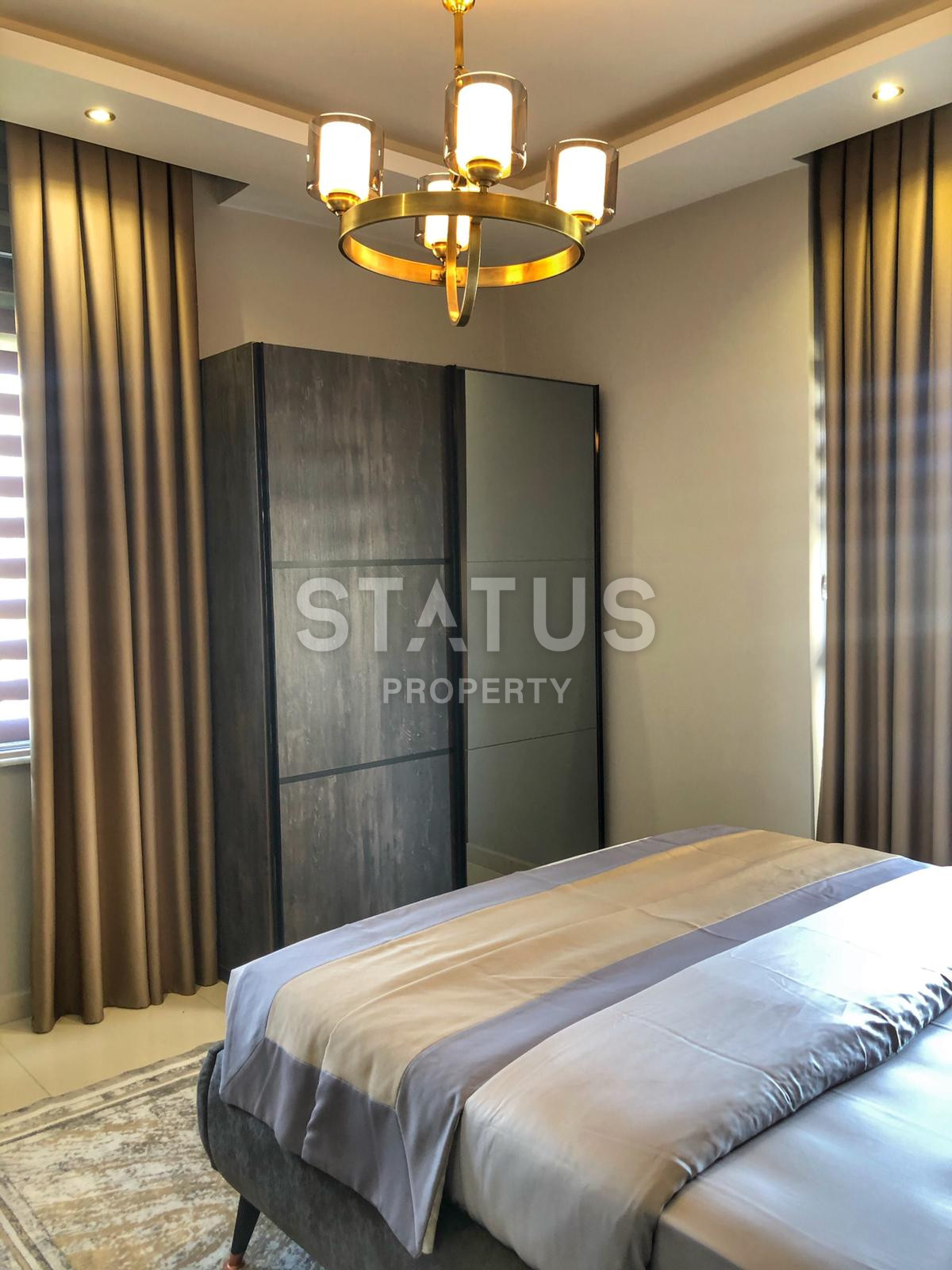 Duplex with access to the garden in a new complex, 100 m2. Kargicak, Alanya. фото 21