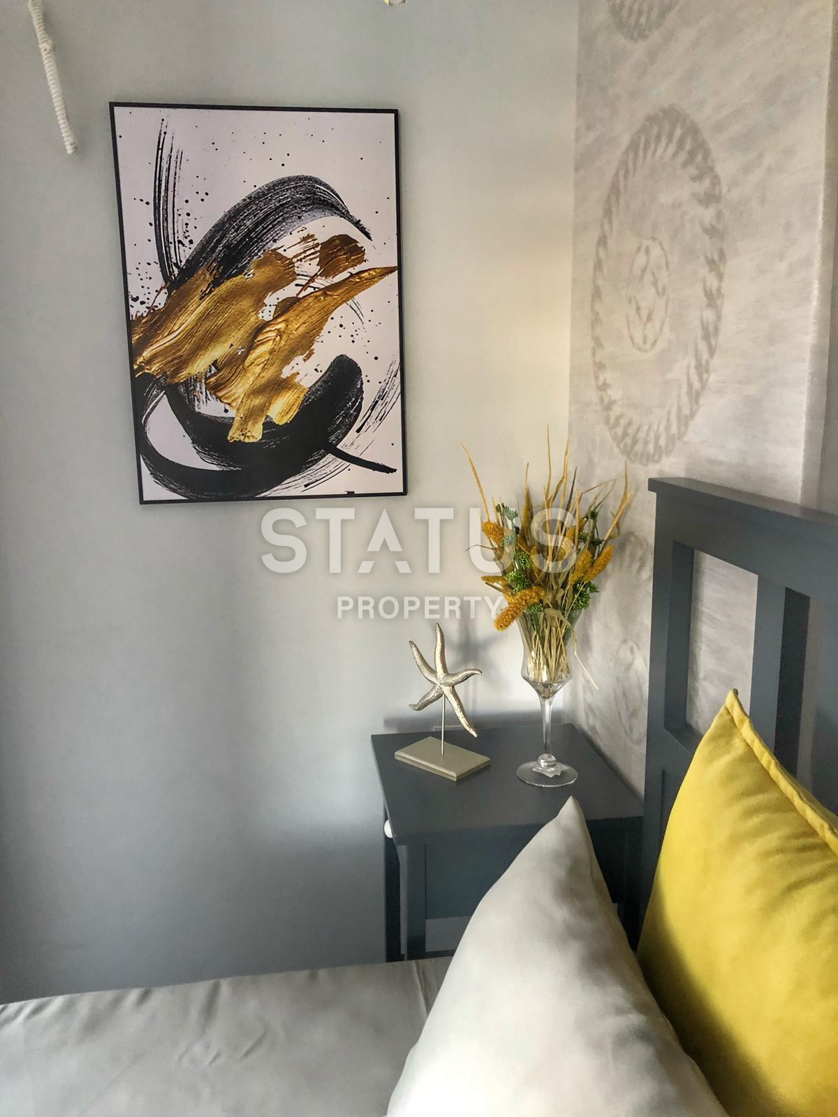 Duplex with access to the garden in a new complex, 100 m2. Kargicak, Alanya. фото 23