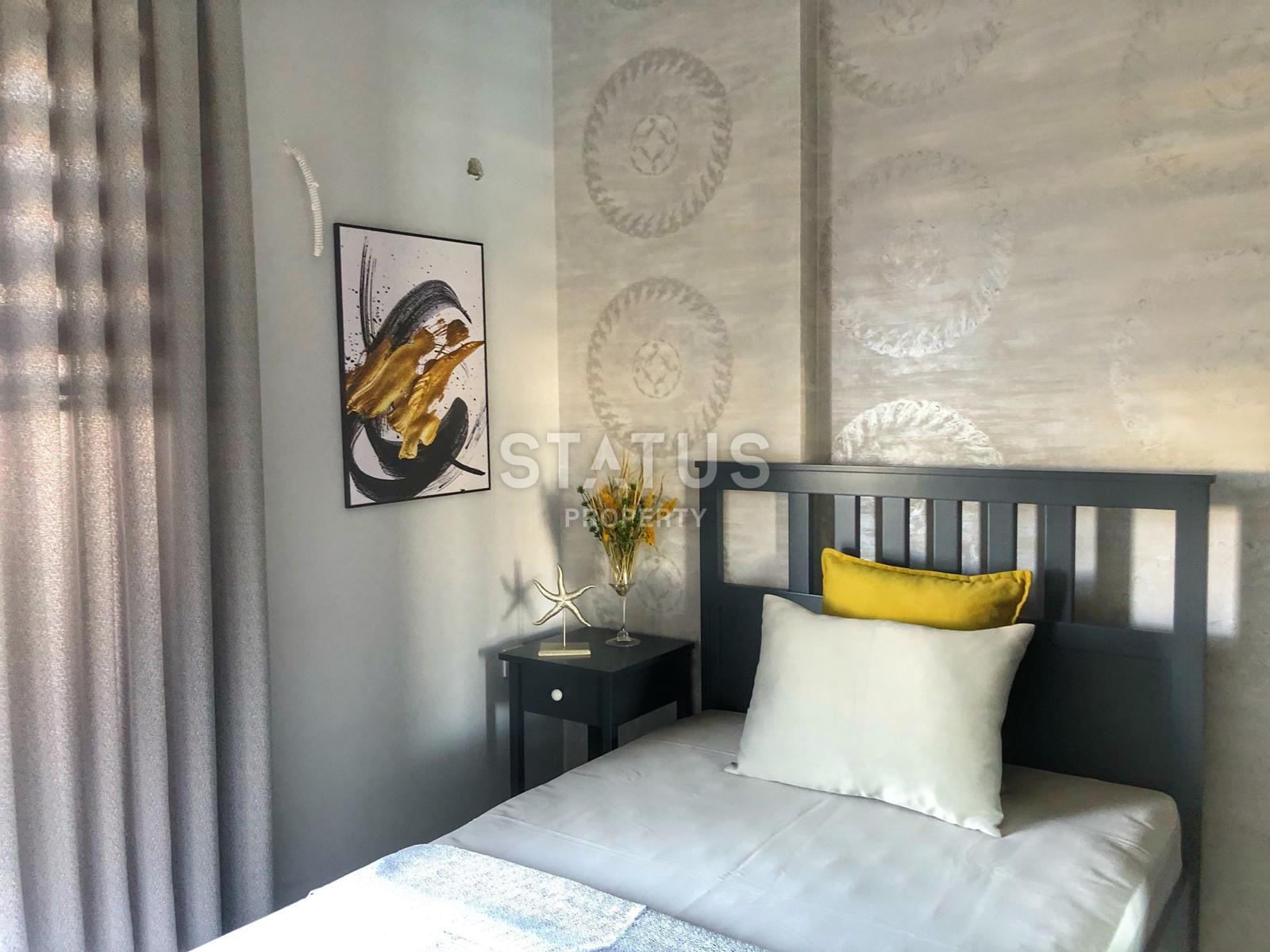 Duplex with access to the garden in a new complex, 100 m2. Kargicak, Alanya. фото 25