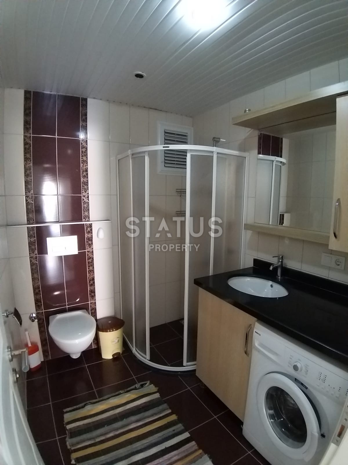 Меблированные трехкомнатные апартаменты в районе Оба, 100 кв. м. фото 16