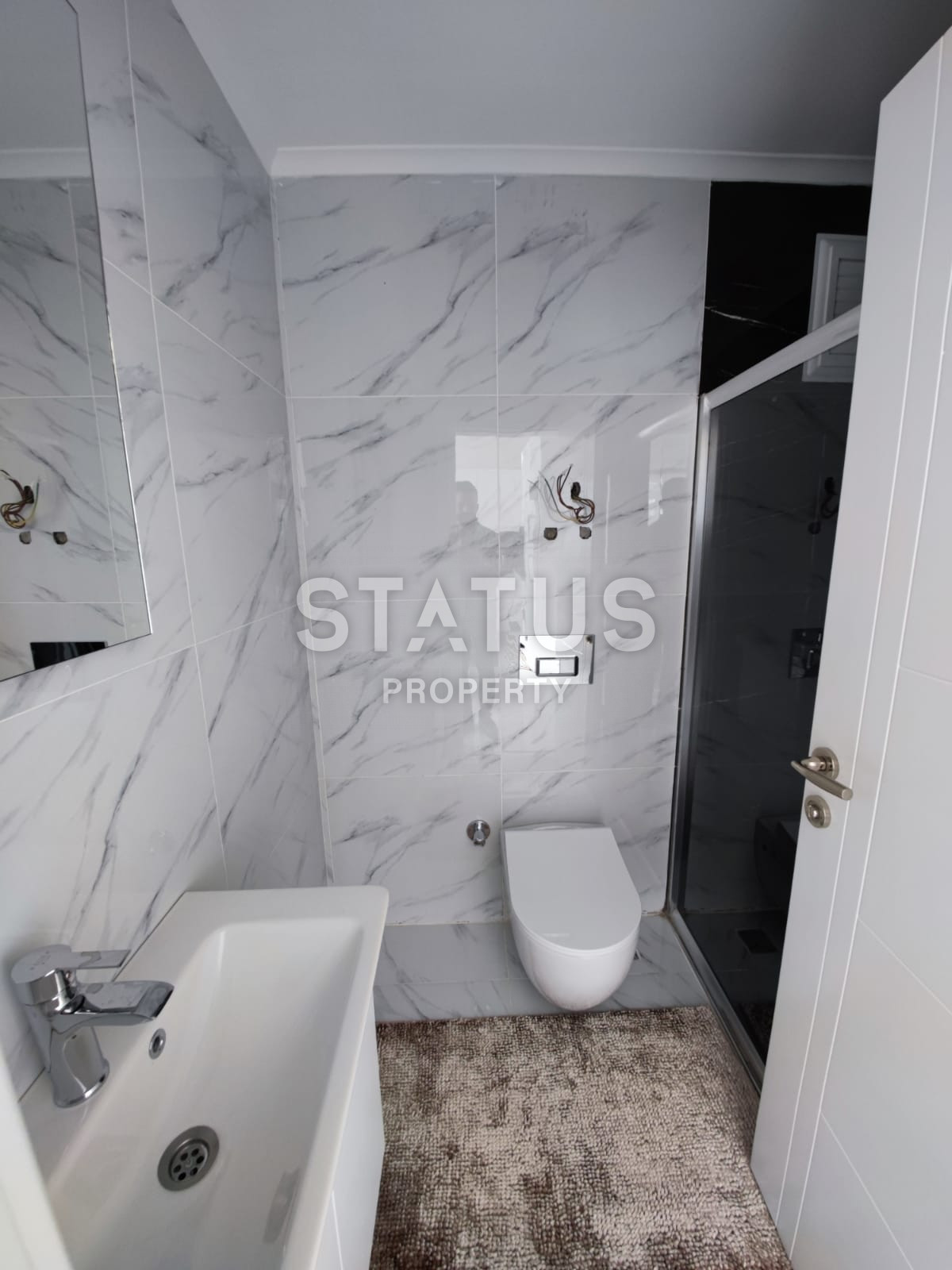 Furnished apartment 1+1 with sea and nature views, 65 m2. Kargicak, Alanya. фото 6