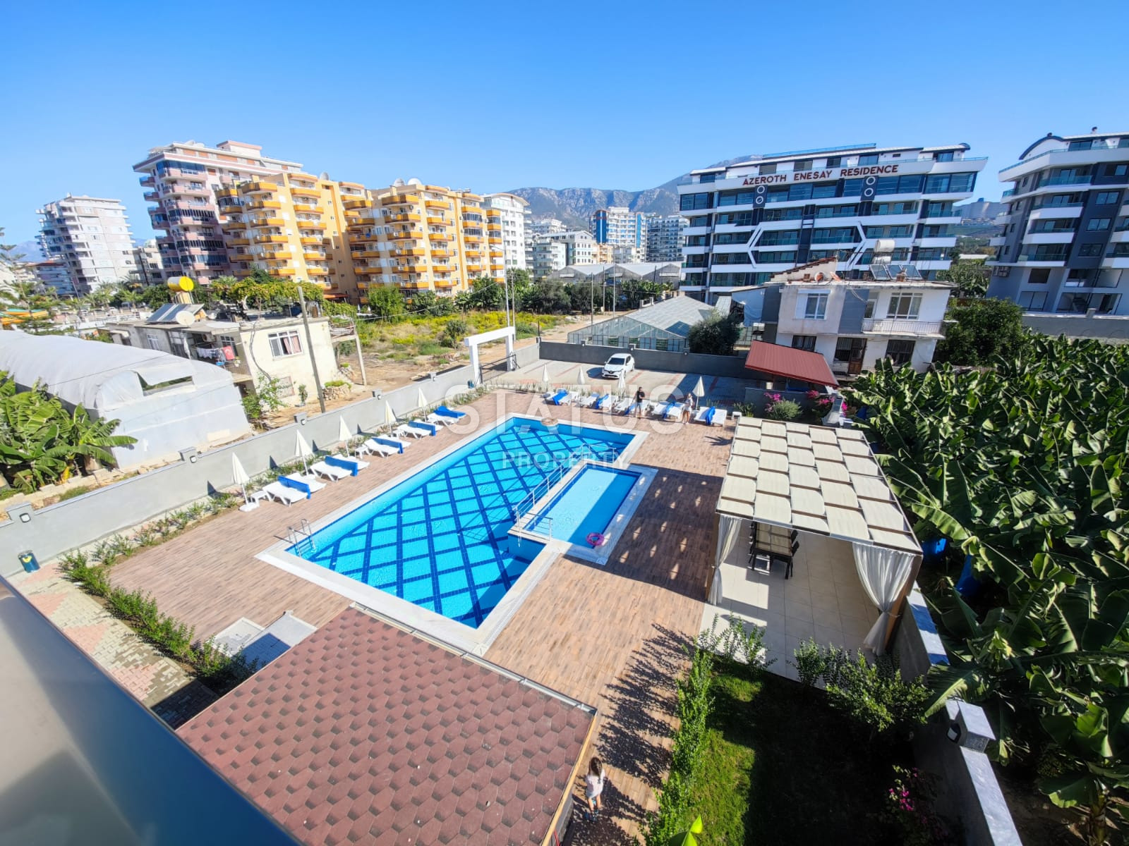 Furnished apartment 1+1 with sea and nature views, 65 m2. Kargicak, Alanya. фото 10