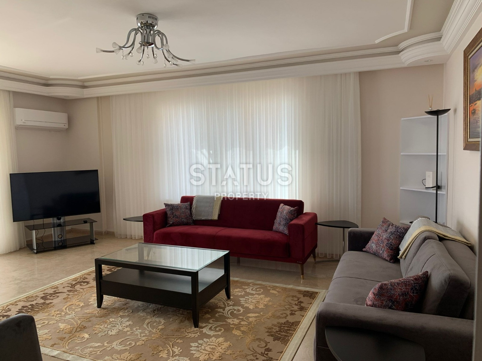 Апартаменты 2+1 с видом на море в Махмутларе, 120 м2 фото 19