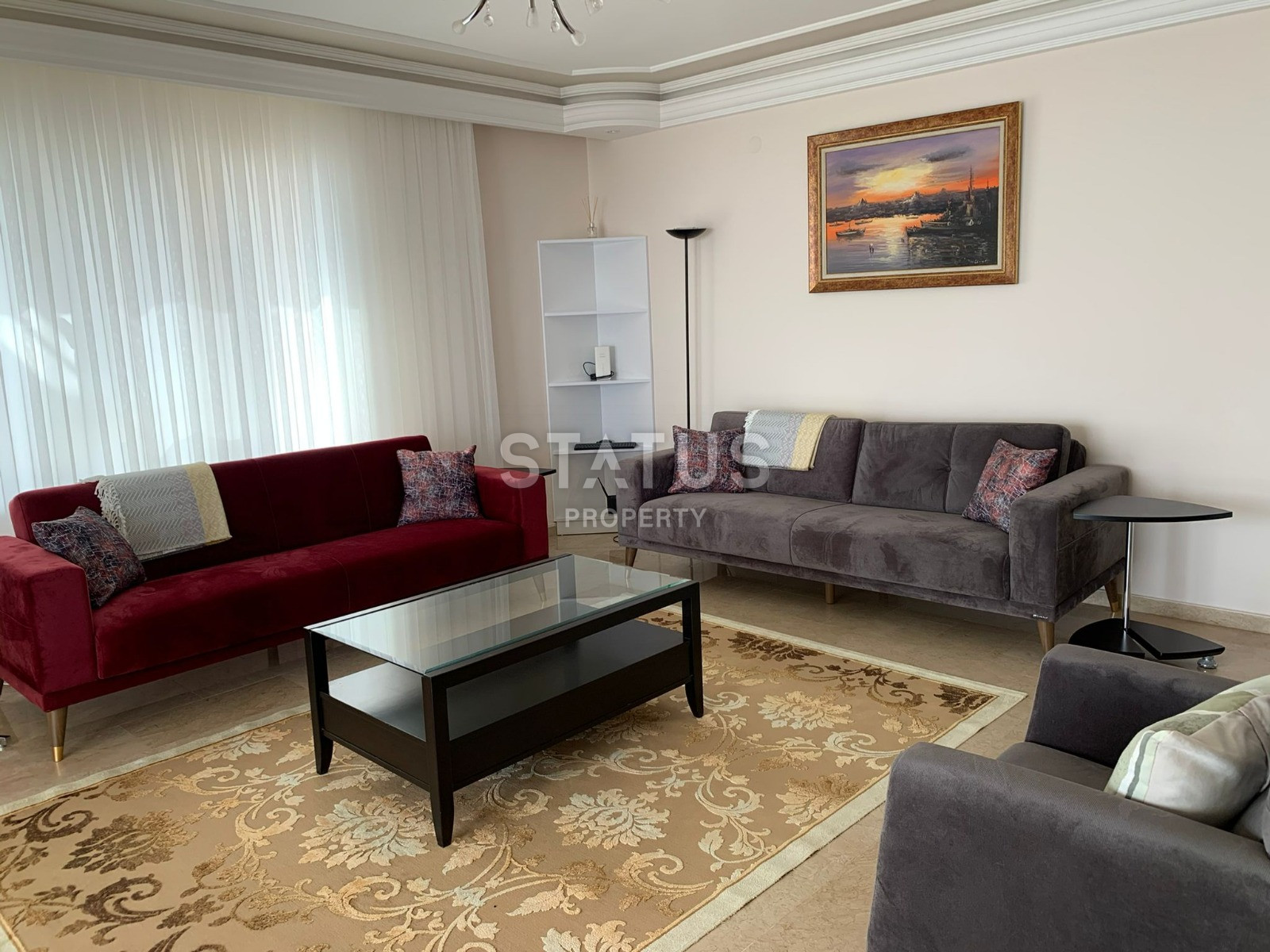 Апартаменты 2+1 с видом на море в Махмутларе, 120 м2 фото 20