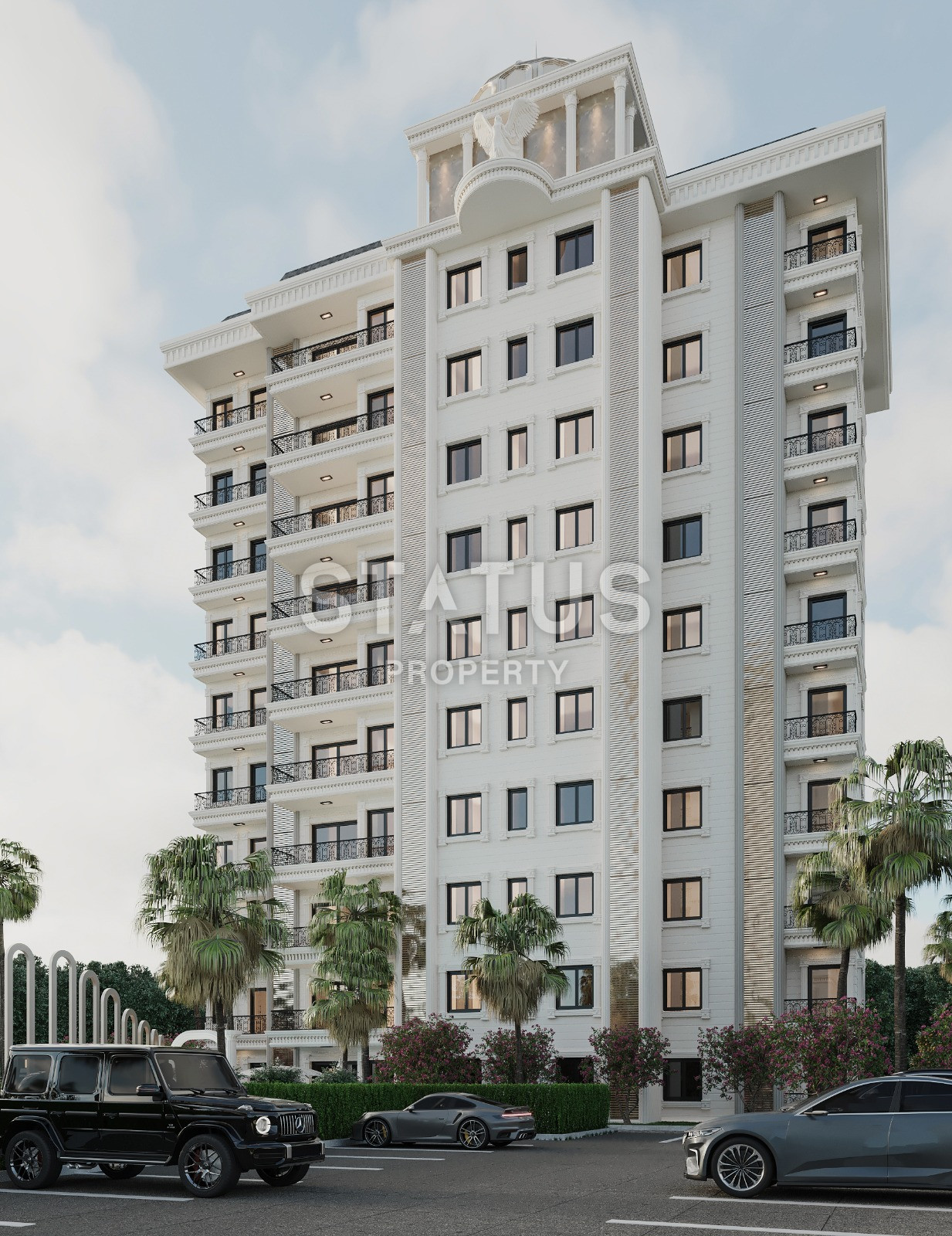 Инвестиционный проект с видом на лес и море в Авсалларе, апартаменты от 48 до 164 кв.м. фото 16