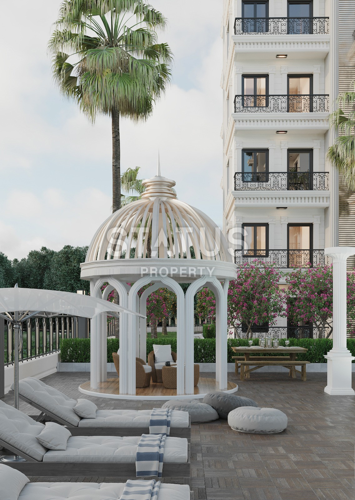 Инвестиционный проект с видом на лес и море в Авсалларе, апартаменты от 48 до 164 кв.м. фото 18