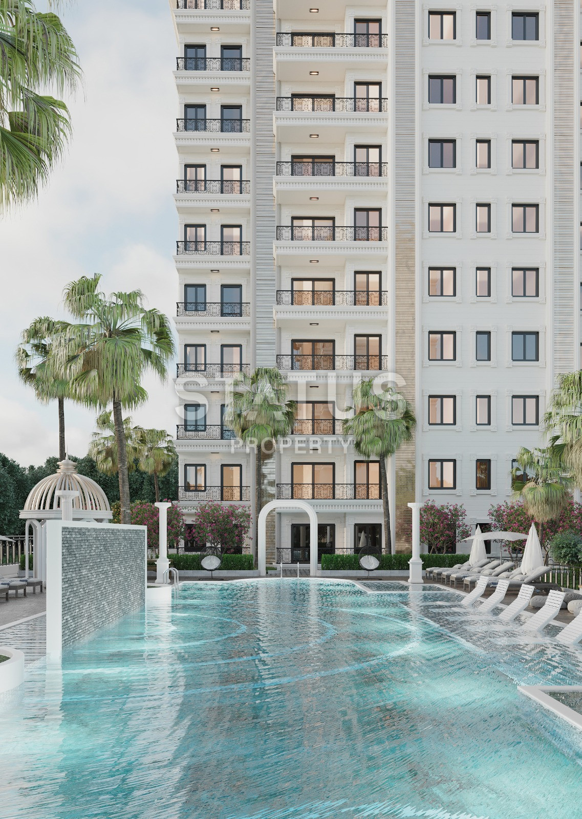 Инвестиционный проект с видом на лес и море в Авсалларе, апартаменты от 48 до 164 кв.м. фото 19