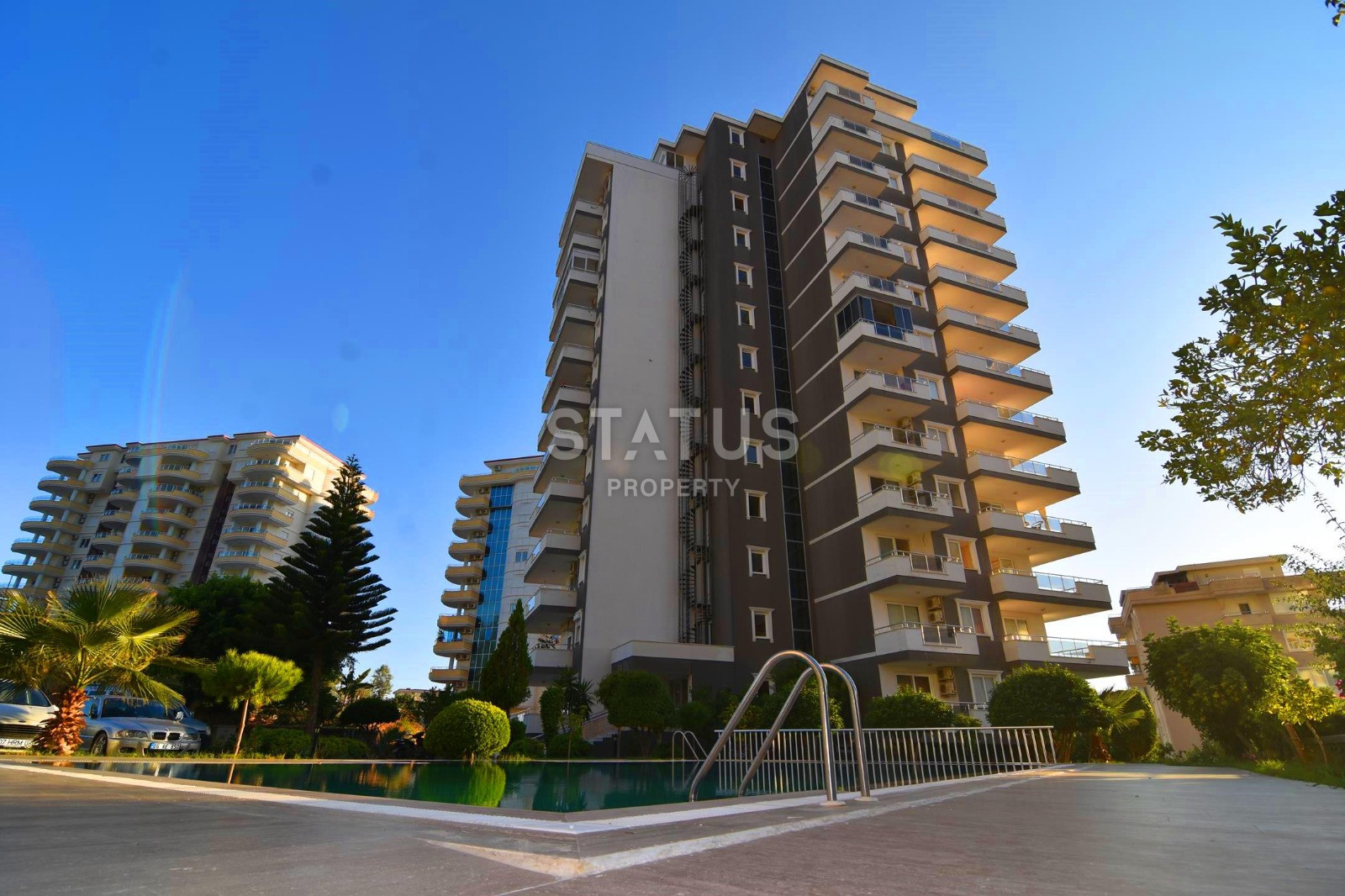 Просторные апартаменты 2+1 с видом на море, крепость и природу в Махмутларе, 115 м2. фото 35