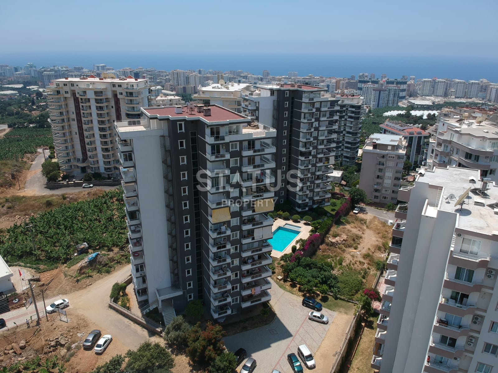 Просторные апартаменты 2+1 с видом на море, крепость и природу в Махмутларе, 115 м2. фото 43