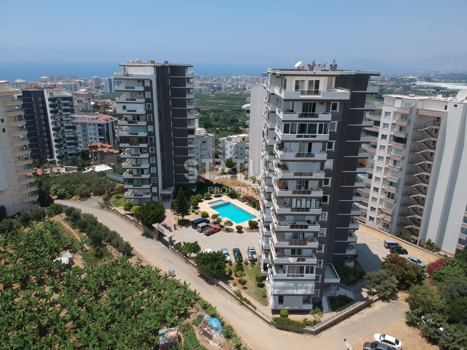 Просторные апартаменты 2+1 с видом на море, крепость и природу в Махмутларе, 115 м2. фото 44