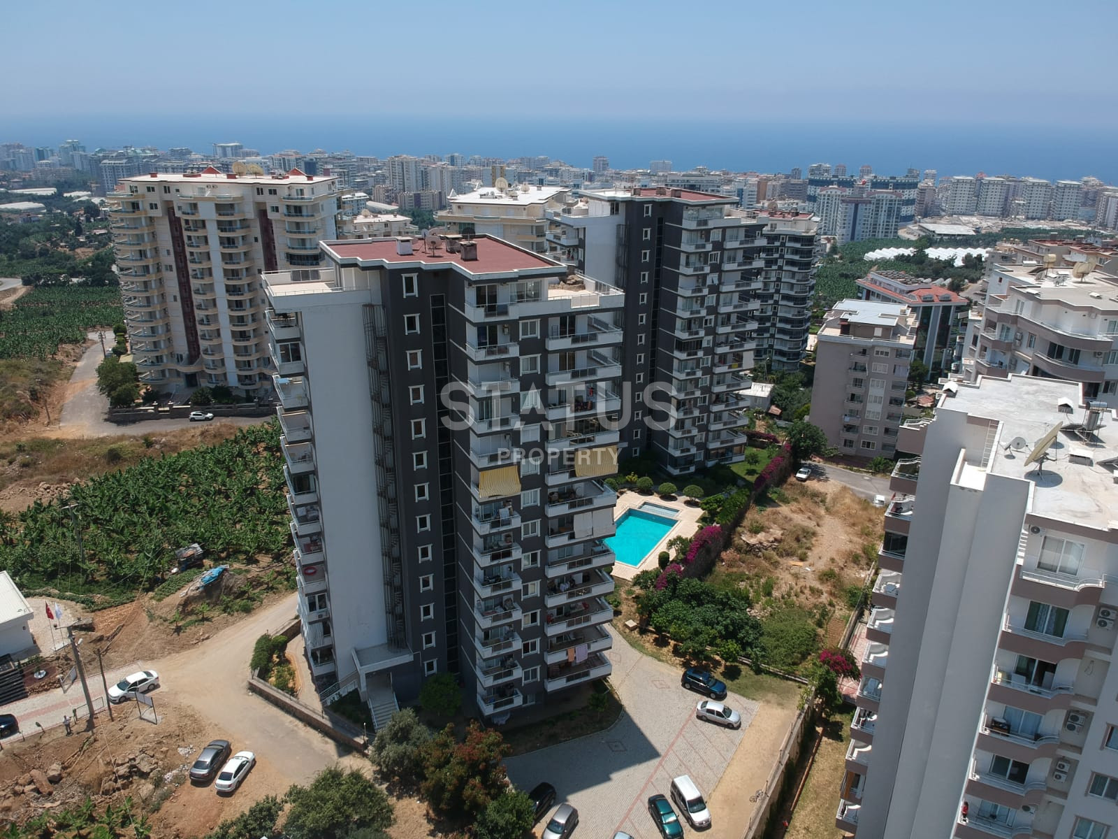 Просторные апартаменты 2+1 с видом на море, крепость и природу в Махмутларе, 115 м2. фото 46