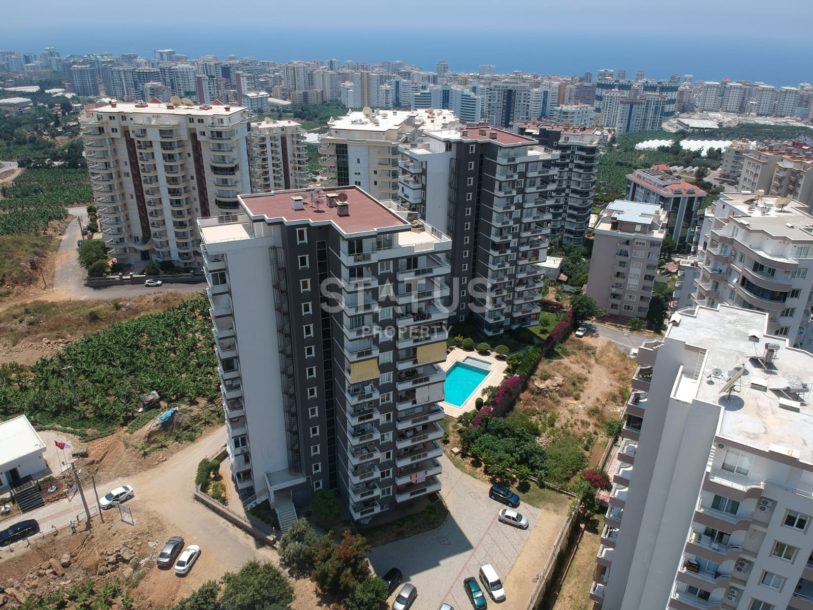 Просторные апартаменты 2+1 с видом на море, крепость и природу в Махмутларе, 115 м2. фото 51