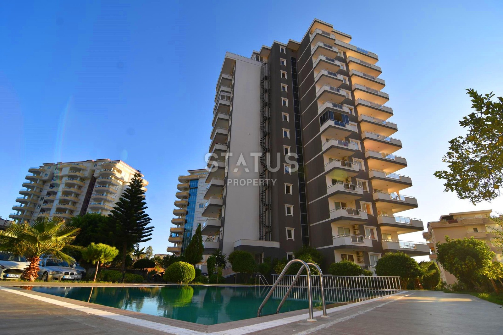 Просторные апартаменты 2+1 с видом на море, крепость и природу в Махмутларе, 115 м2. фото 55