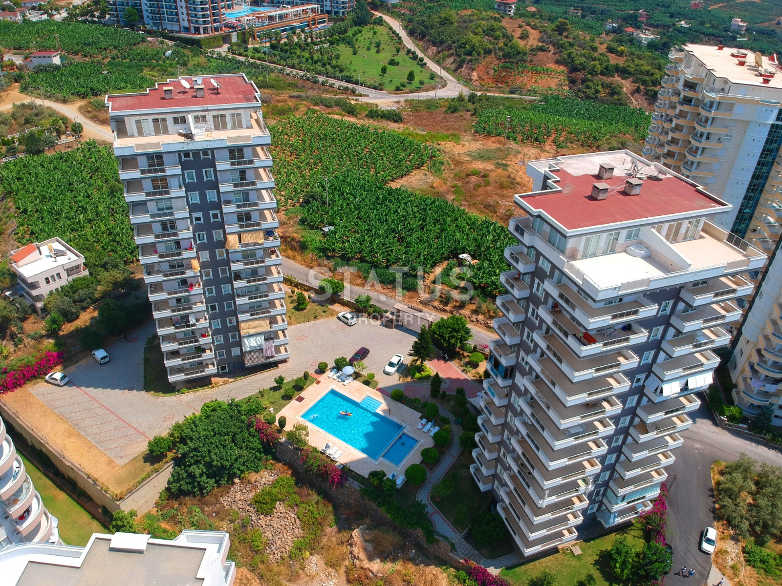 Просторные апартаменты 2+1 с видом на море, крепость и природу в Махмутларе, 115 м2. фото 60