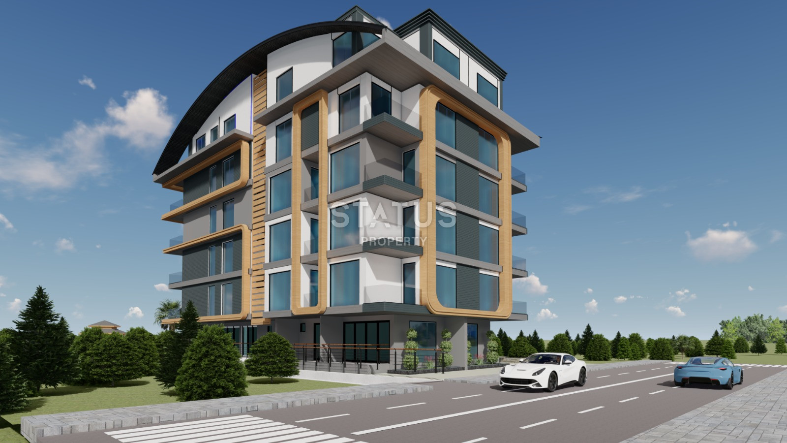 Apartments 2+1 and 3+1 by the sea under construction in the resort area of Lara in Antalya. фото 6