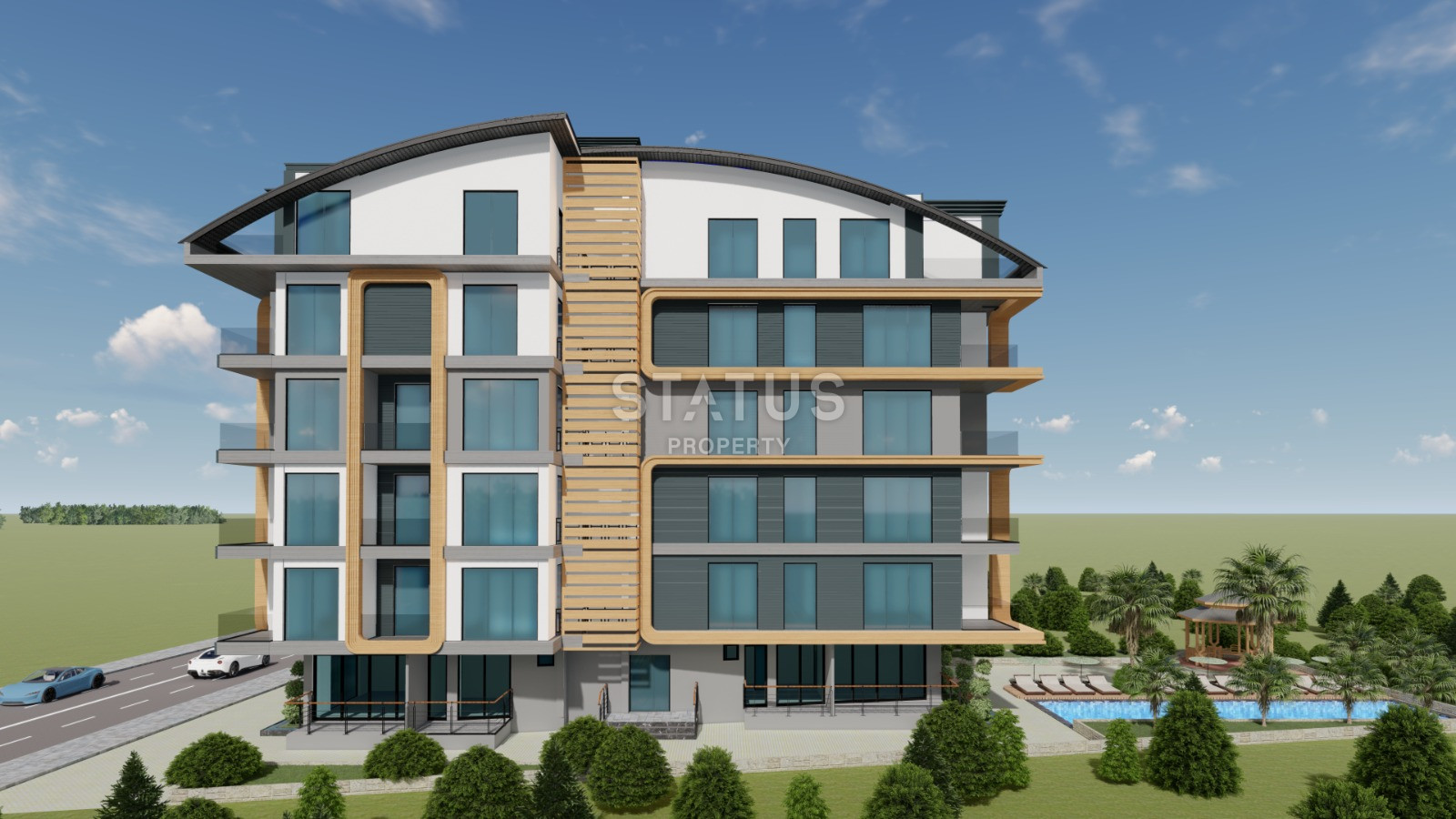 Apartments 2+1 and 3+1 by the sea under construction in the resort area of Lara in Antalya. фото 10