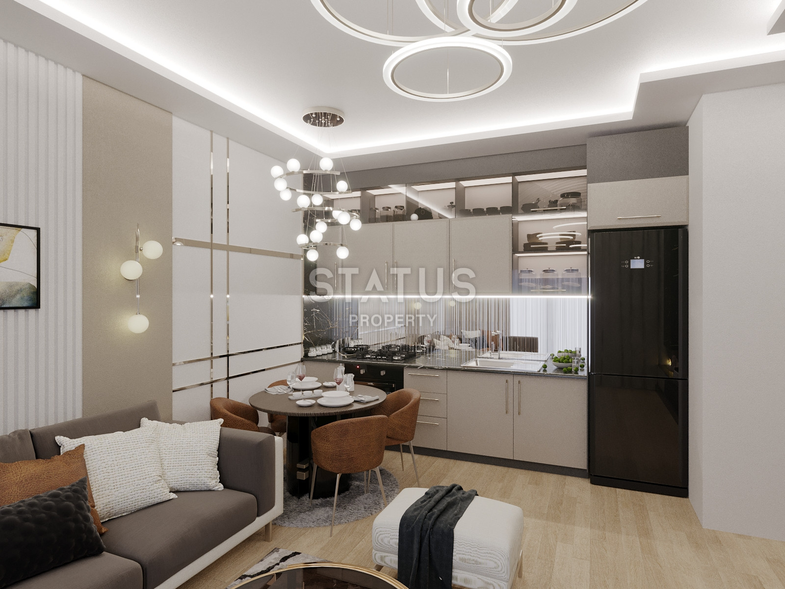 Роскошный проект на стадии котлована в центре Махмутлара, апартаменты от 55 м2. фото 34