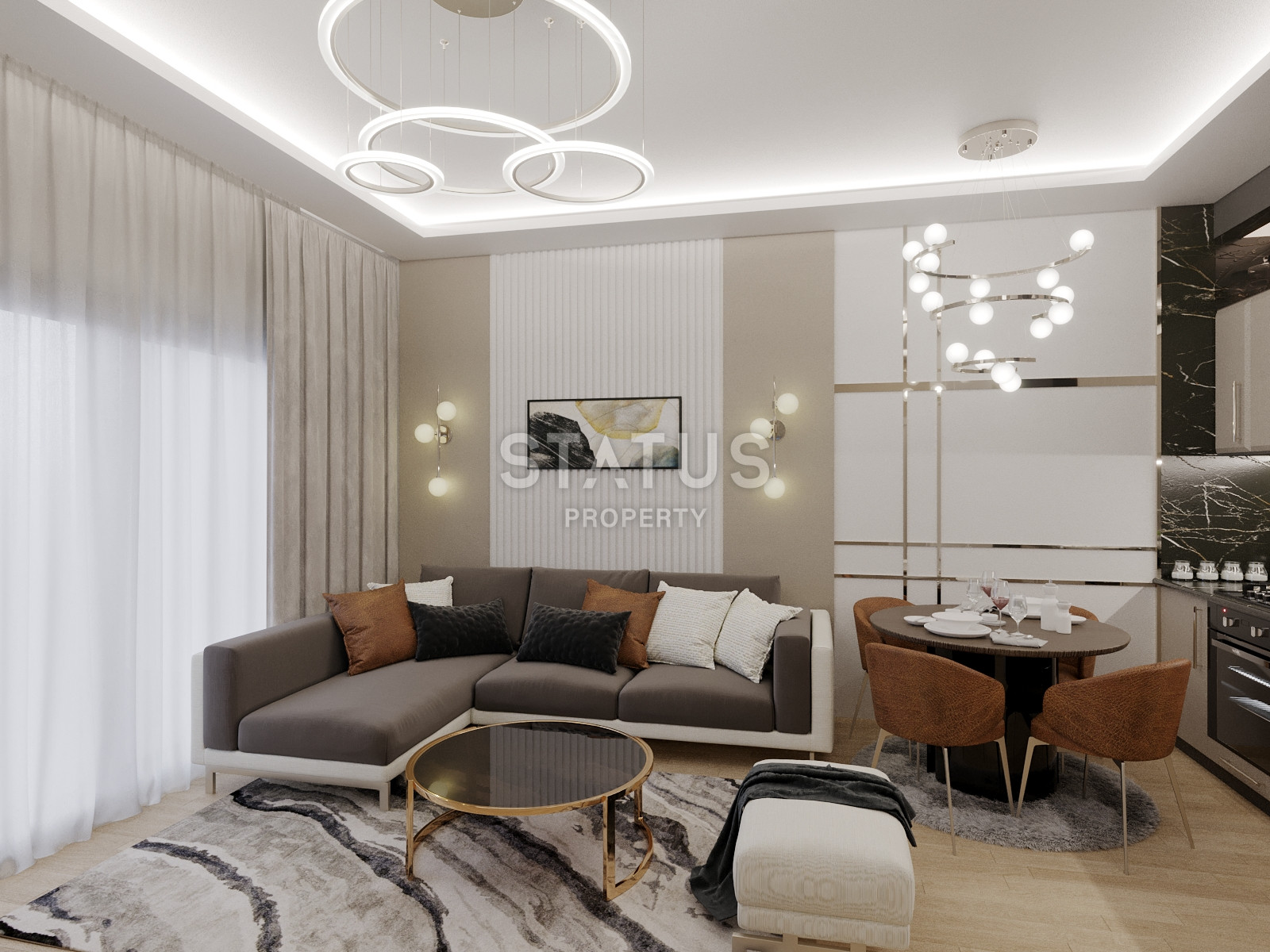 Роскошный проект на стадии котлована в центре Махмутлара, апартаменты от 55 м2. фото 35