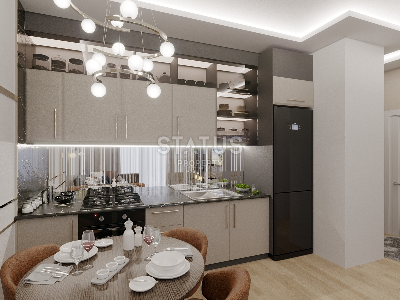 Роскошный проект на стадии котлована в центре Махмутлара, апартаменты от 55 м2. фото 37