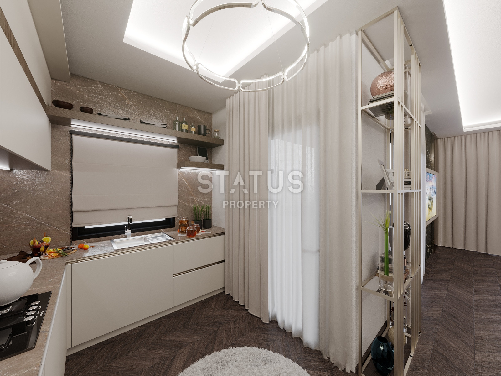 Роскошный проект на стадии котлована в центре Махмутлара, апартаменты от 55 м2. фото 43