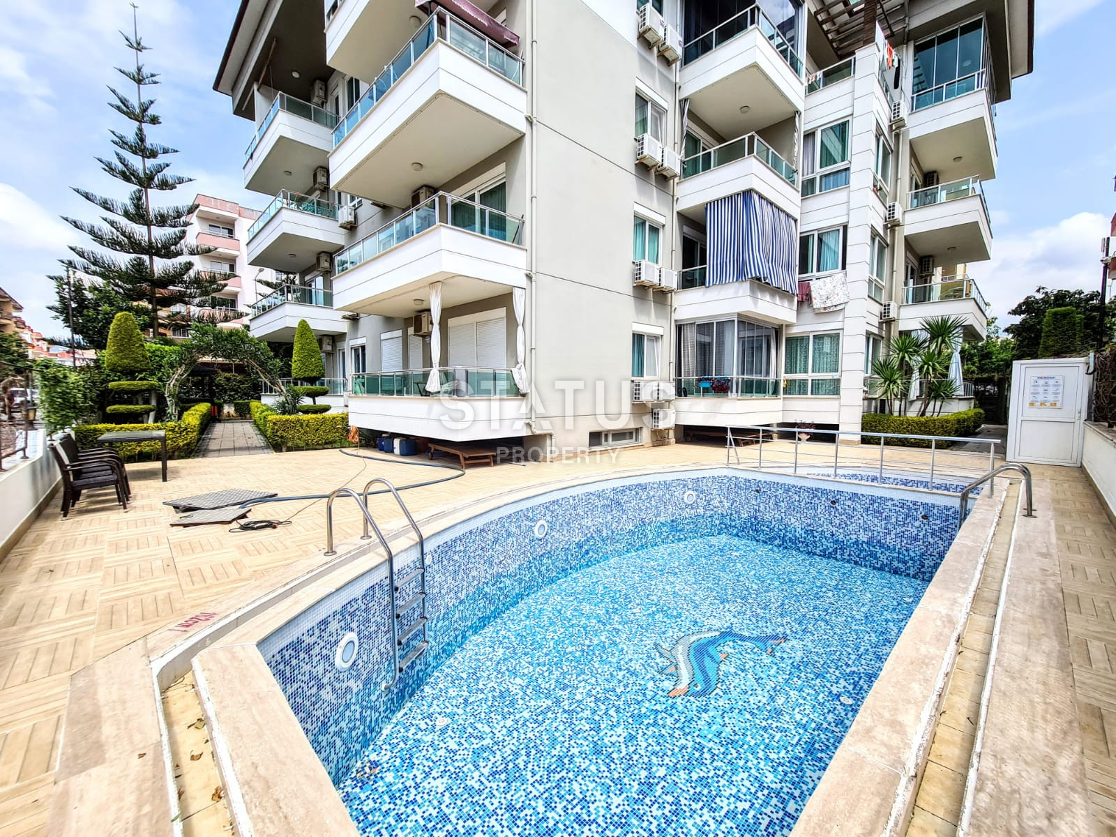 Favorable offer of 1+1 apartments with furniture in the prestigious Oba area, a complex with infrastructure, 55 m2 фото 8