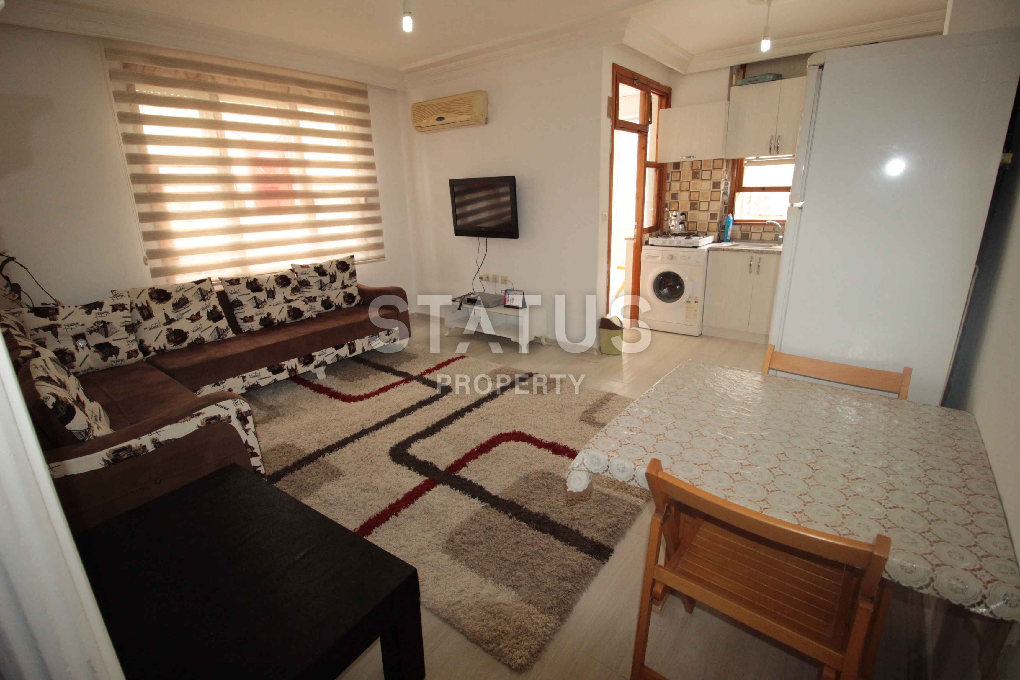 Двухкомнатная квартира в центре Алании, мебель, недорого, 60 кв. м. фото 3