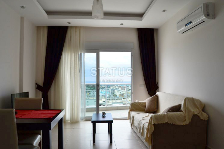 Furnished 1+1 apartment with sea view in Avsallar, 53 m2 фото 9