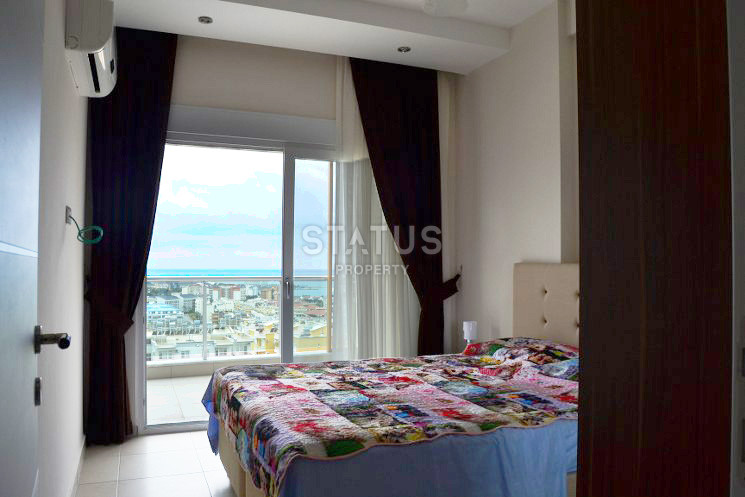 Furnished 1+1 apartment with sea view in Avsallar, 53 m2 фото 13