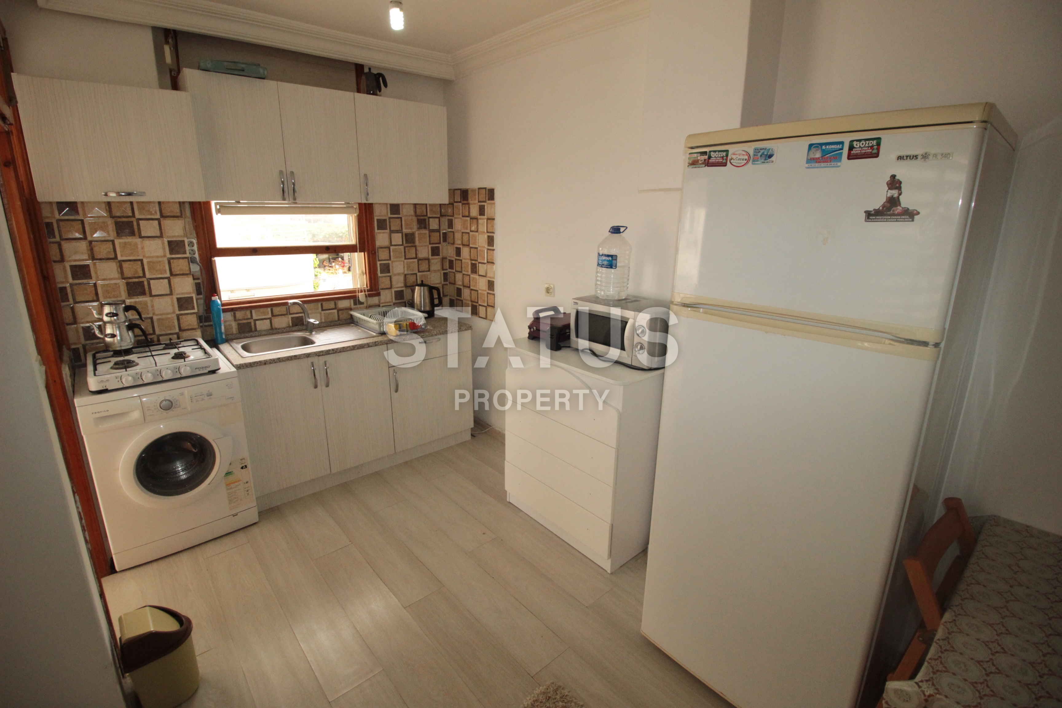 Двухкомнатная квартира в центре Алании, мебель, недорого, 60 кв. м. фото 8