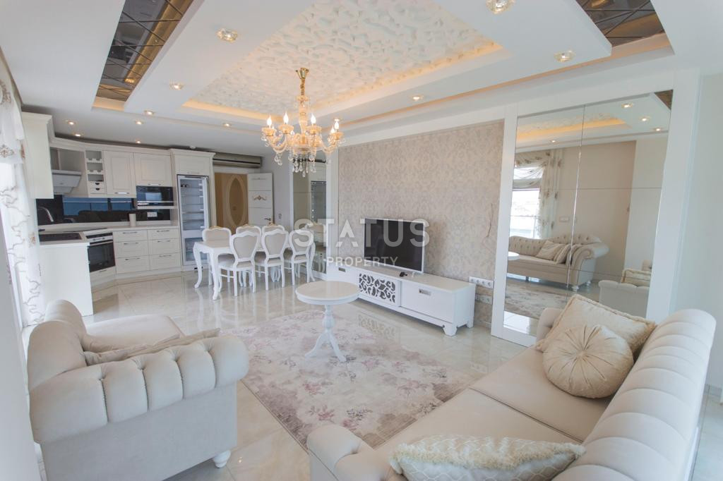 Apartment 2+1 premium class with a panorama of the sea and the fortress, 131 m2 in Mahmutlar. фото 10