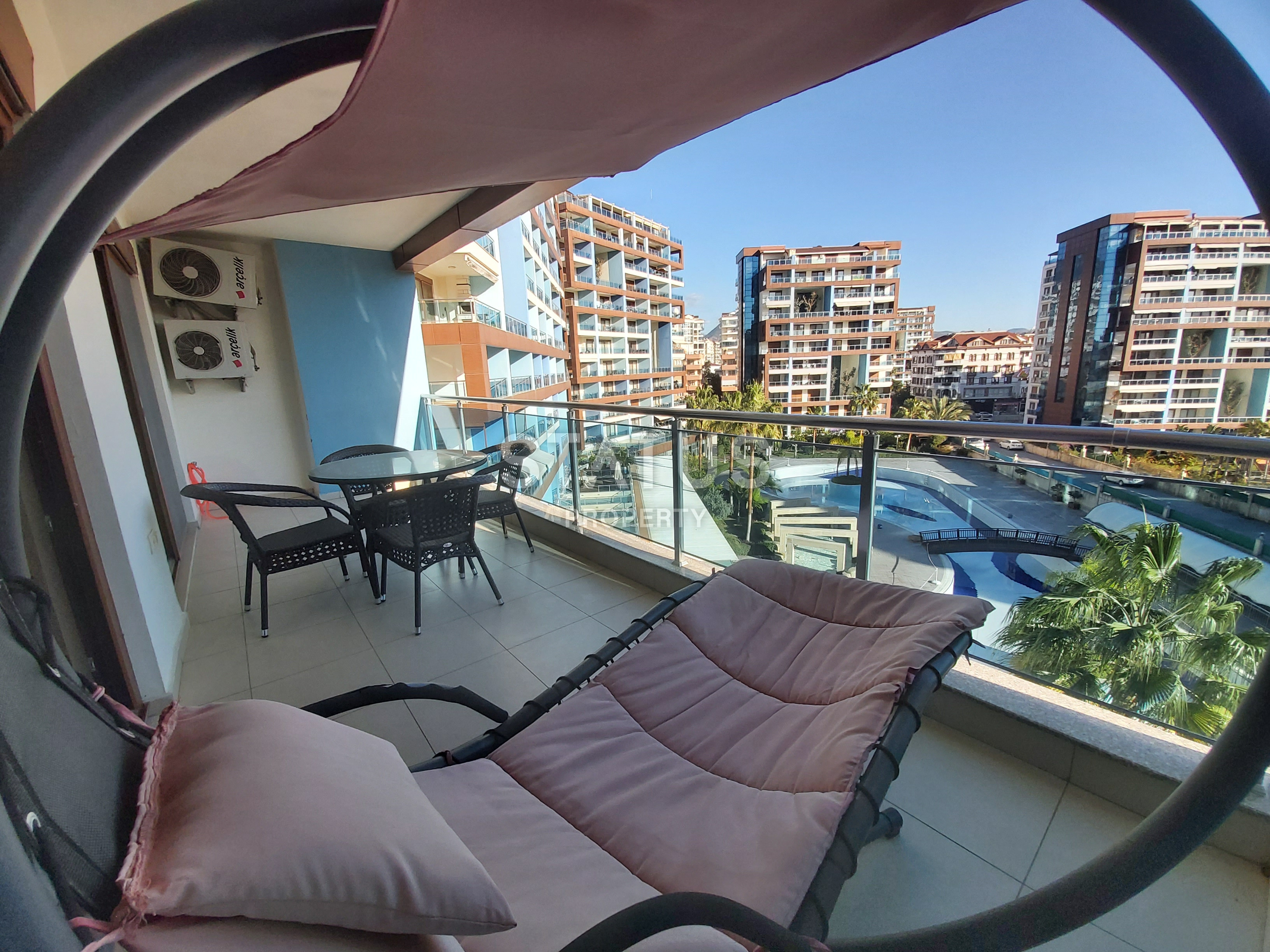 Two-room apartment in Cikcilli in a good complex, furniture+appliances, 65m2 фото 3