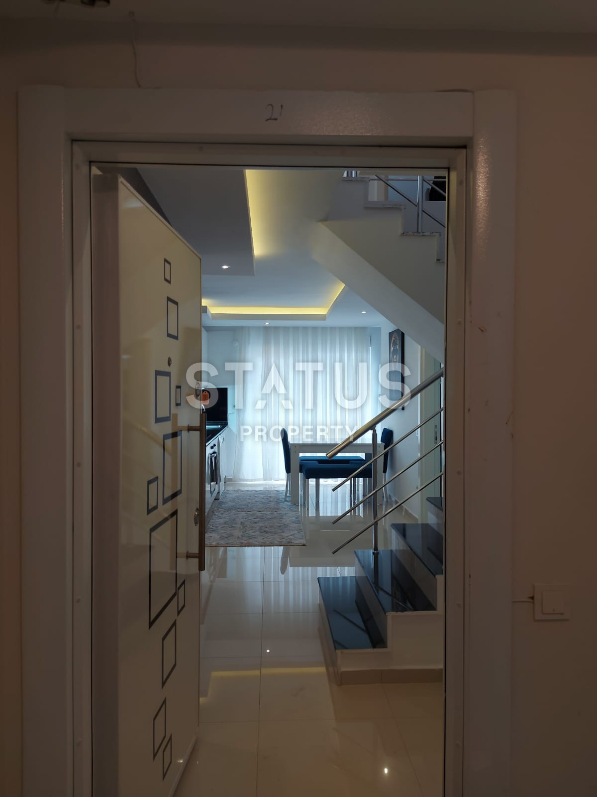 Просторный трехкомнатный дуплекс с боковым видом на море, 185 м2 фото 4