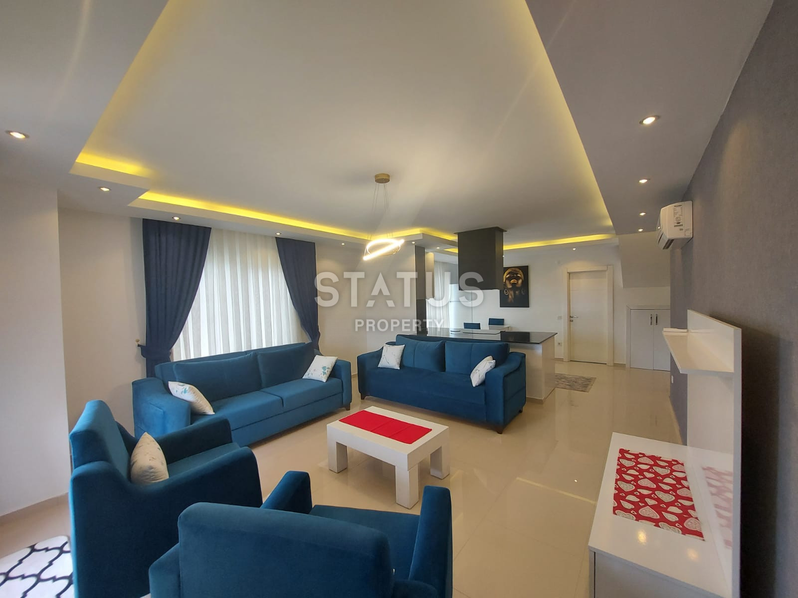 Просторный трехкомнатный дуплекс с боковым видом на море, 185 м2 фото 5