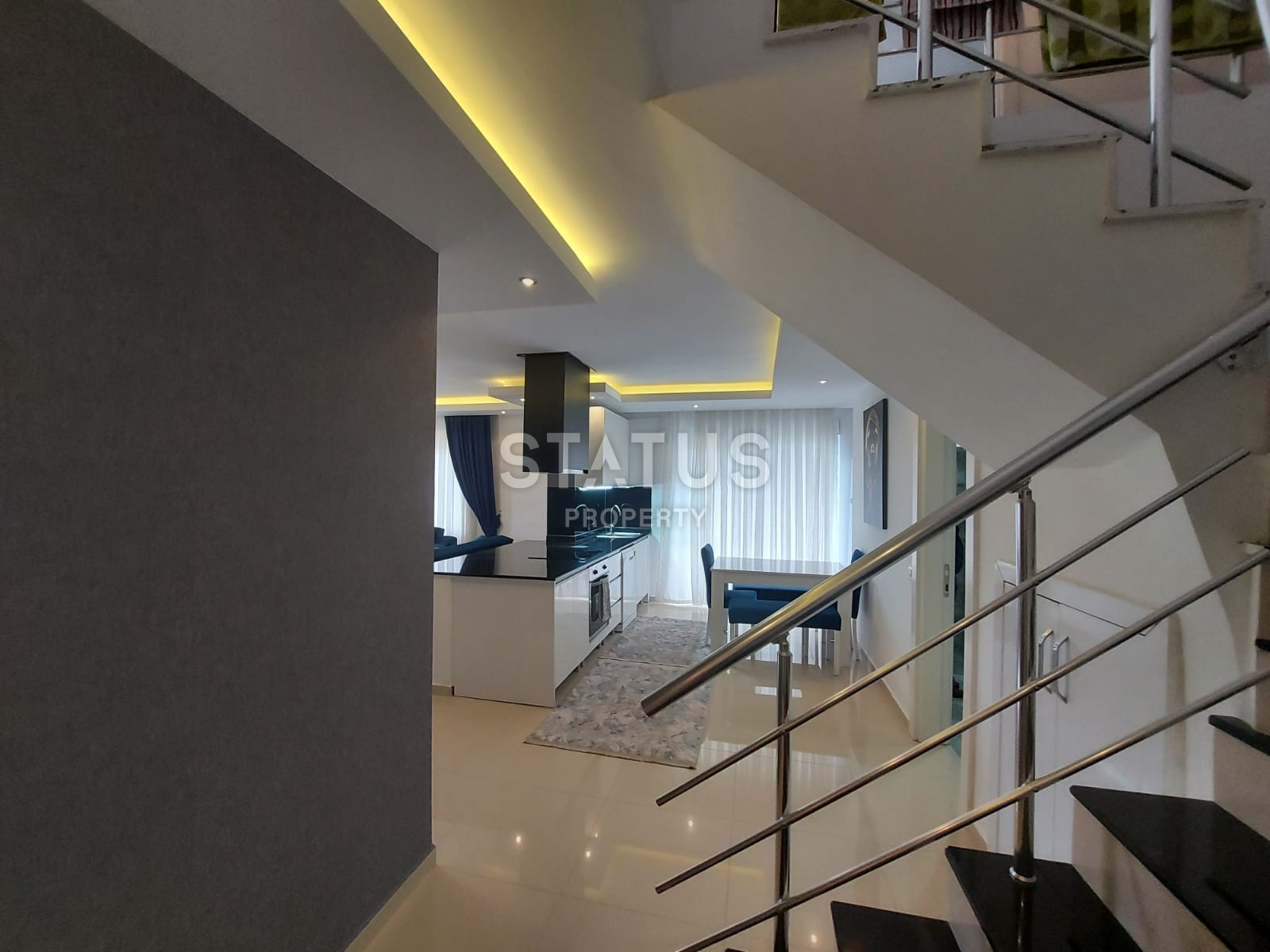 Просторный трехкомнатный дуплекс с боковым видом на море, 185 м2 фото 7