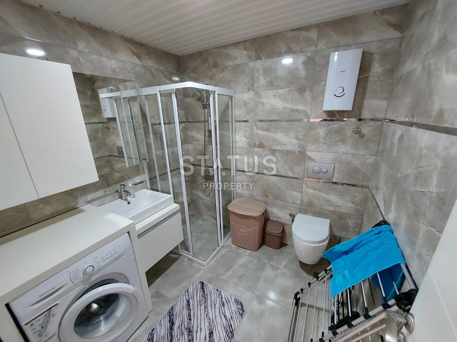 Просторный трехкомнатный дуплекс с боковым видом на море, 185 м2 фото 31