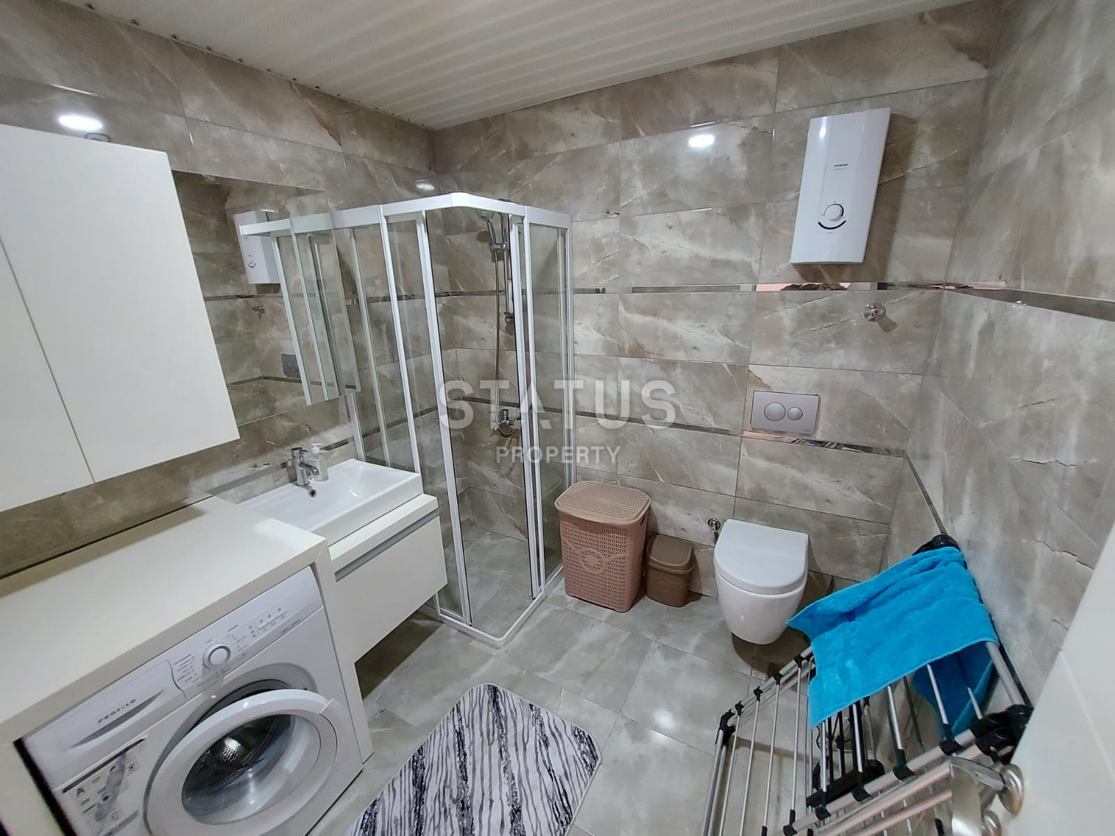 Просторный трехкомнатный дуплекс с боковым видом на море, 185 м2 фото 32