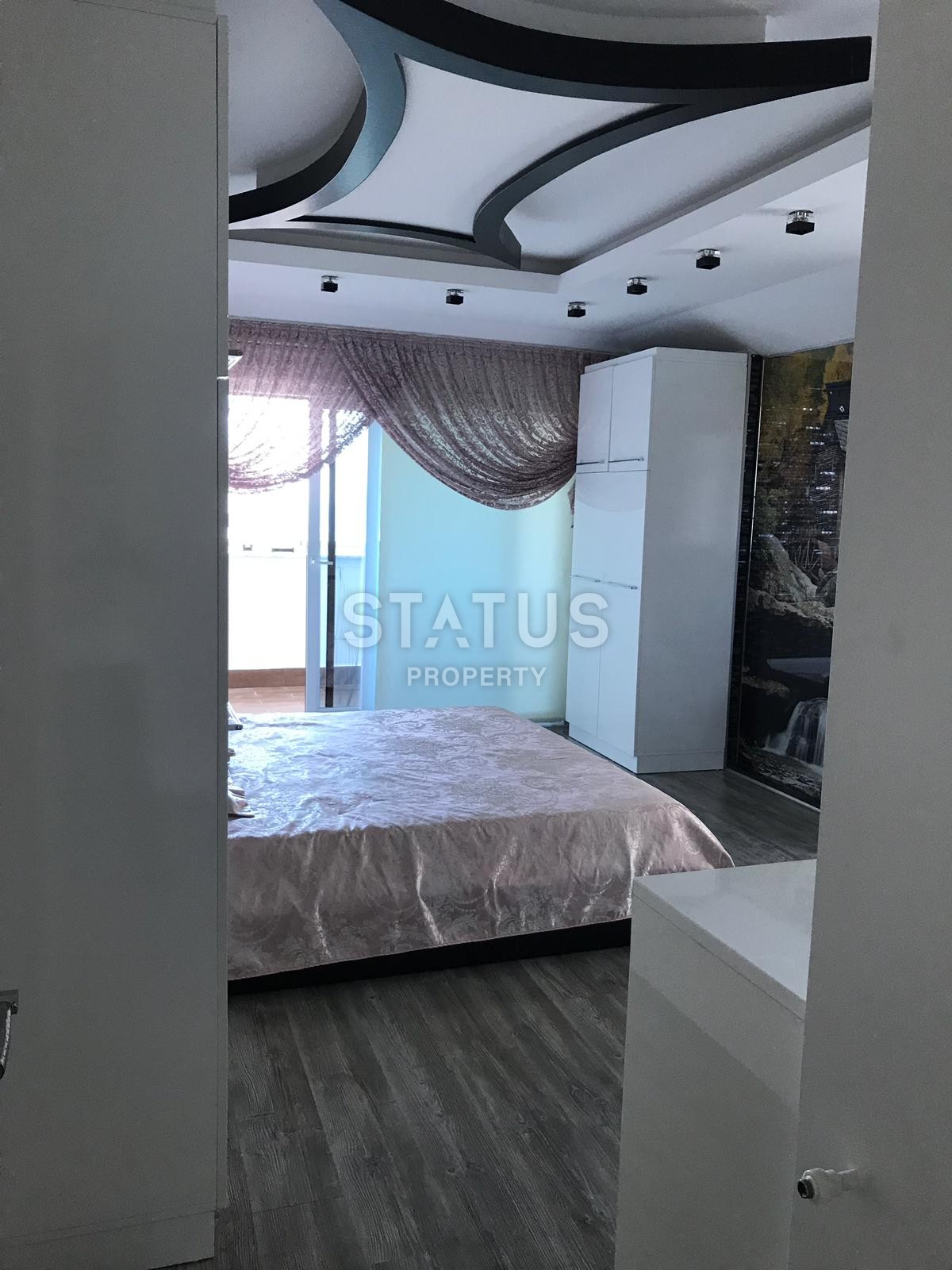 Двухуровневый пентхаус с видом на реку Дим Чай в Кестель, Алания, с хорошей мебелью, 120 кв. м. фото 9