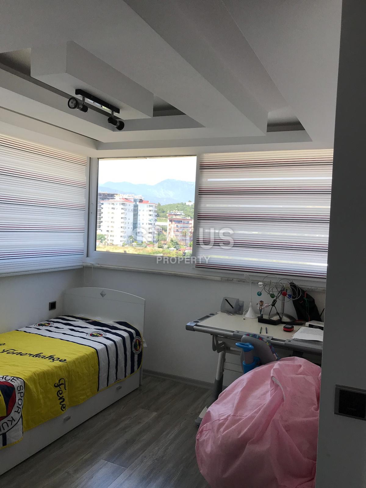 Двухуровневый пентхаус с видом на реку Дим Чай в Кестель, Алания, с хорошей мебелью, 120 кв. м. фото 13