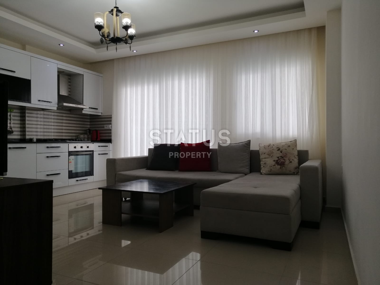 Квартира 1+1 в районе Джикджлли, 65 м2 фото 2