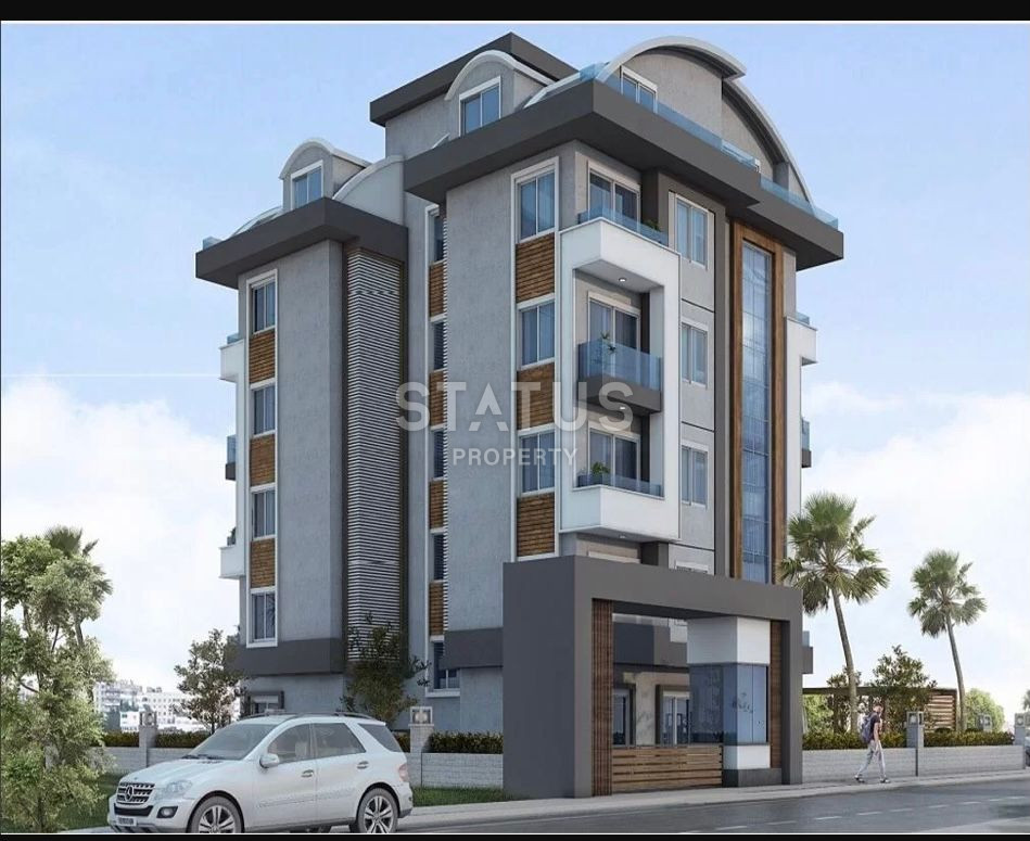 Квартира планировки 1+1 в строящемся комплексе в районе Оба, 35м.кв фото 3